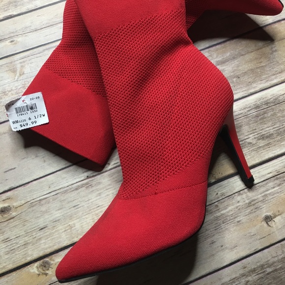 payless shoes red boots